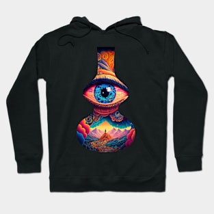 Psychedelic all seeing eye v1 bottle Hoodie